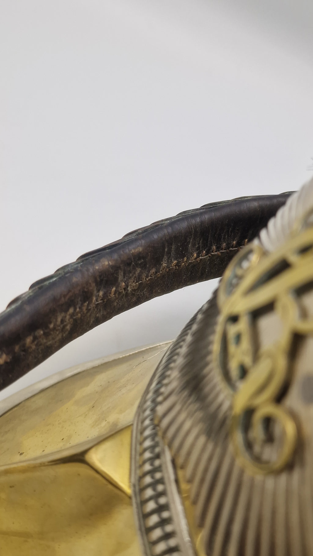 Original Ekstermt sjælden Hestegarde hjelm model 1853