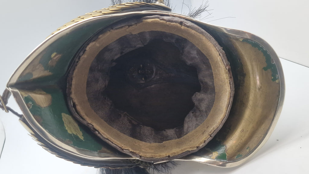 Original Ekstermt sjælden Hestegarde hjelm model 1853