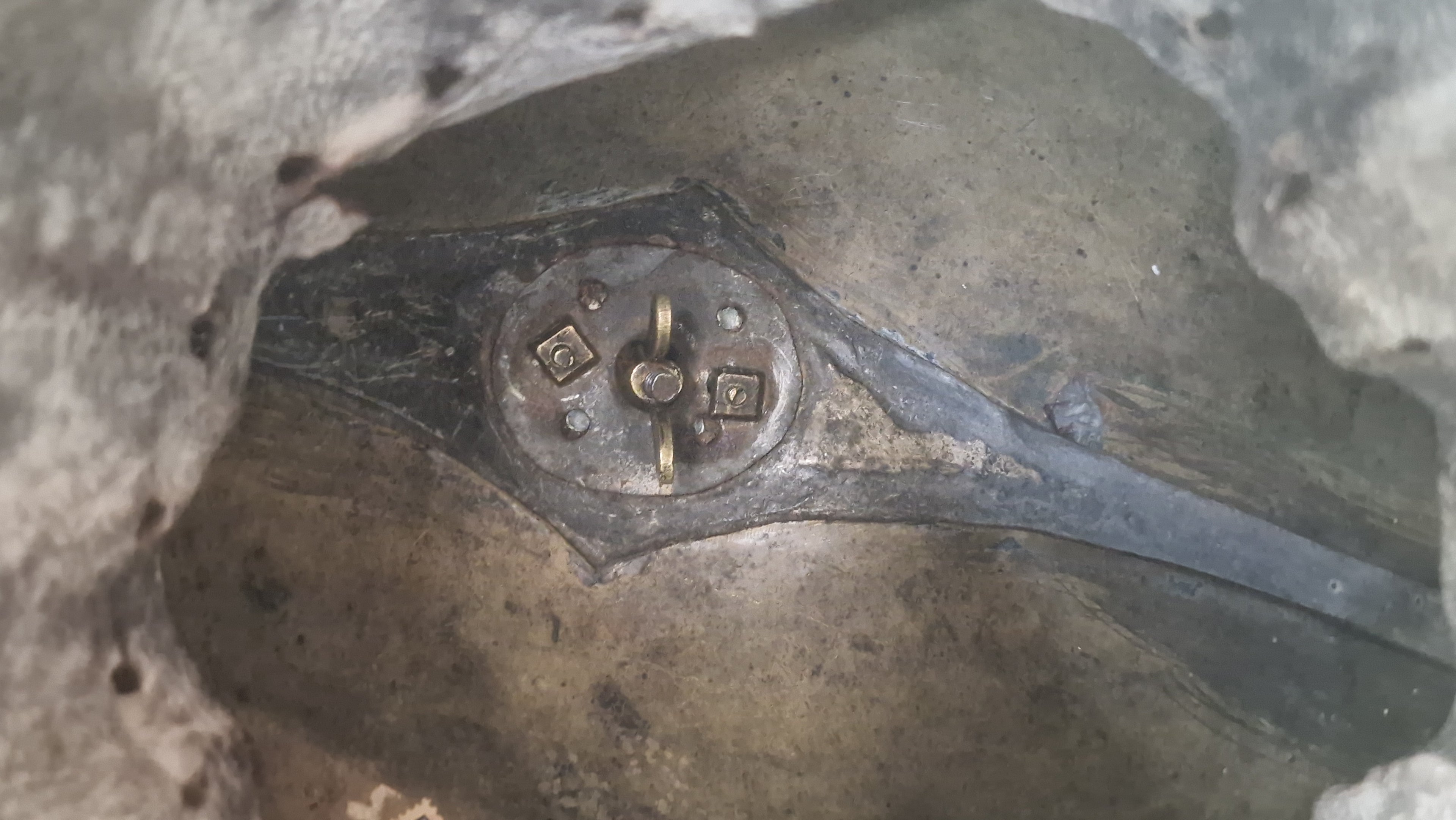 Original Ekstermt sjælden Hestegarde hjelm model 1853