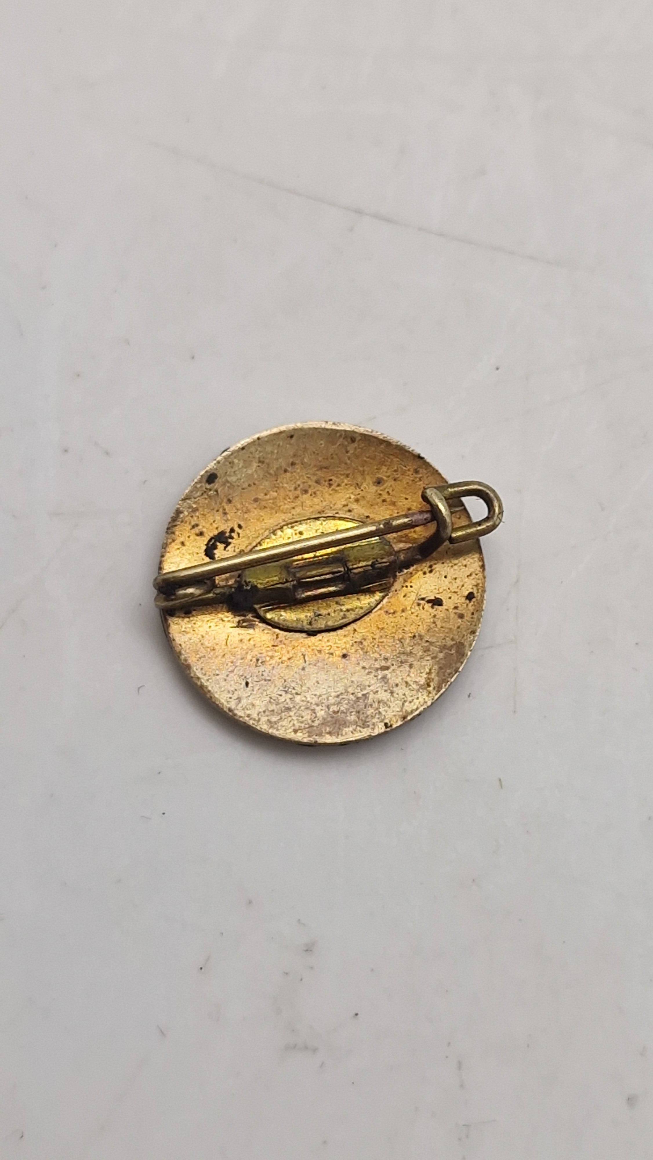 267 Originalt Sjældent partimærke fra Ejner Vaaben det første Danske Nazistparti